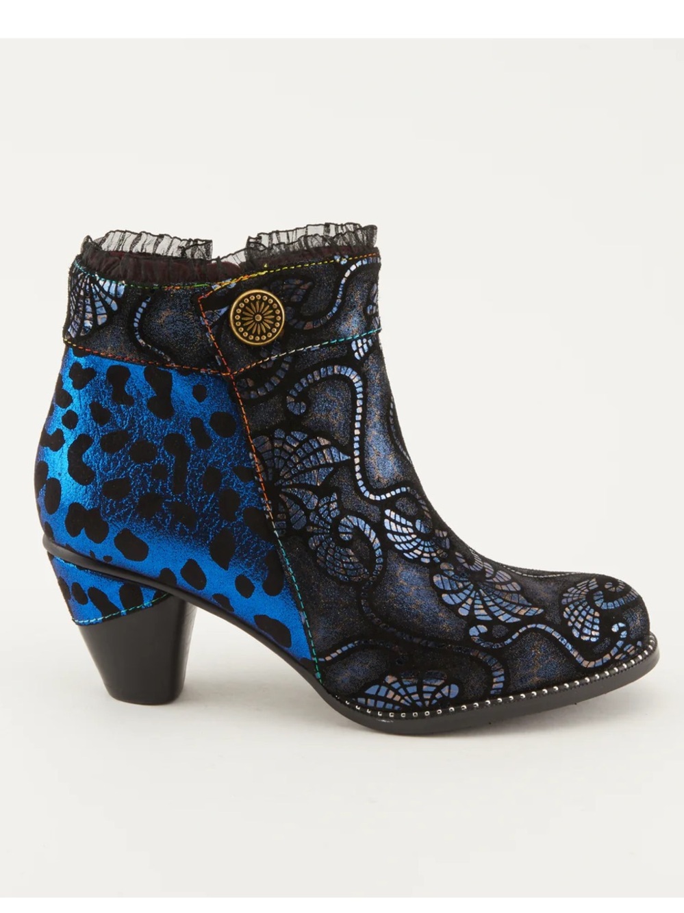 Spring Step L’artiste Dessa Bootie Size 39 - Picture 2 of 15